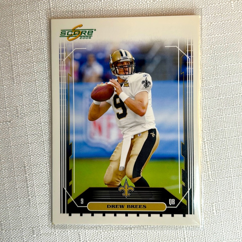 Drew Brees Donruss Trading Cards